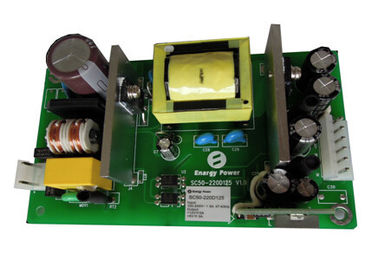 لوازم IEC60601-1-2 50W AC-DC انتاج الطاقة 12V الطاقة 5V تحويل SC50-220D125