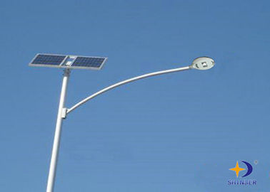 100 واط الصمام أضواء الشوارع للطاقة الشمسية مع شعاع زاوية 0-90 درجة / القطب الأبيض