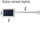 رقاقة epistar الطاقة الشمسية أضواء الشوارع LED مع 3.7V لى بو البطارية القابلة لإعادة الشحن