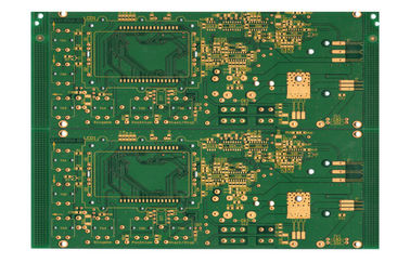 بدوره سريعة HASL PCB جامدة، 2 طبقات القص / V-درجة اللوحات الإلكترونية المطبوعة