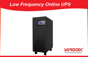 شاشة LCD التردد المنخفض مركز للبيانات عبر الإنترنت يو بي إس 50 / 60HZ 220V 8KW / 12KW