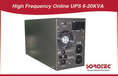 لد rs232 سنمب مرحلة واحدة 60hz عالية التردد يو بي إس على الانترنت 6 - 10kva للكمبيوتر، الاتصالات
