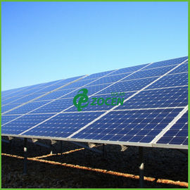 لوحات 250W الكريستالات توليد الطاقة الضوئية 22MW النظام