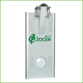6500K 15W LED 4-5M لوحة أضواء الشارع الشمسية المتكاملة للمنزل / طريق خاص