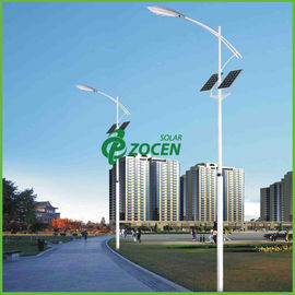 112W 14400LM 6500K وحة للطاقة الشمسية أضواء الشوارع للطريق الرئيسي 12M القطب