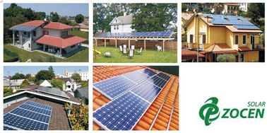 3.36KW AC معطلة الشبكة أنظمة الطاقة الشمسية للحصول على المواقع النائية محمولة على أرض الواقع