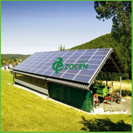 220V 10KW بذاتها معطلة الشبكة أنظمة الطاقة الشمسية بدون شبكة كهرباء