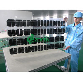 عالية الكفاءة لوحات مغلفة السقف شارب أحادية الشمسية 265W 36V