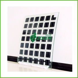 وحدة شفافة BIPV زجاج مزدوج أحادية الشمسية 265 وات BV / ISO