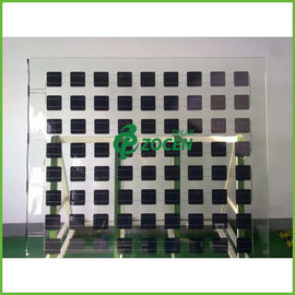 وحدة شفافة BIPV زجاج مزدوج أحادية الشمسية 265 وات BV / ISO