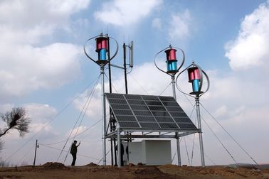 خارج الشبكة التوربينات الريحية المغناطيسية الرياح الشمسية ضوء الشارع للاتصالات b