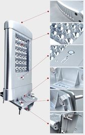 6m يسخّن إرتفاع 12W أبيض Bridgelux IP66 خارجيّ يضمن شمسيّ led شارع ضوء