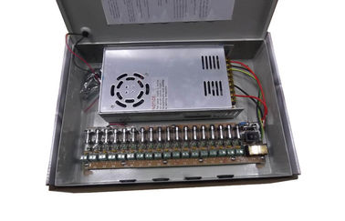 DC12V 30A الدوائر التلفزيونية المغلقة الخاضعة للكاميرا التيار الكهربائي توزيع 18 قناة