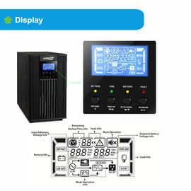 منزل / مكتب النقي شركة Sinewave 3000VA عالية التردد UPS على الإنترنت مرحلة واحدة