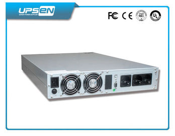 220V / 230V / 240VAC مزدوج تحويل رف قابل للنقل أوبس امدادات الطاقة 1K - 10KVA مع الالتفافية