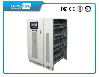 380V 400V 415VAC 100KVA / 200KVA ثلاثة المرحلة إمدادات الطاقة غير المنقطعة مع الصيانة اليدوية الالتفافية