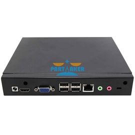 سيليرون 1037U منخفضة الطاقة الكمبيوتر مع RJ45 HDMI VGA اللاسلكية MINI PC لان ميناء N370