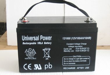 مختومة اجتماع الجمعية العامة العادية ديب دورة بطاريات الرصاص الحمضية 12V 100AH ​​/ MF بطارية العاكس
