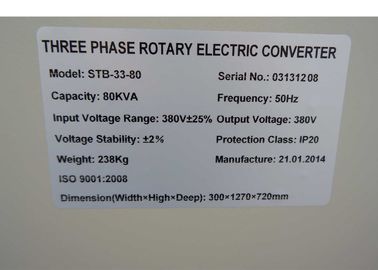 داخليّ/خارجيّ 80 kva IP20 three Phase آليّ جهد فلطيّ منظم
