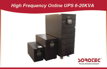 rs232 واجهة 0.7 1ph في / خارج 110v أوبس 10kva / 8000w مع مفتاح إصلاح الالتفافية