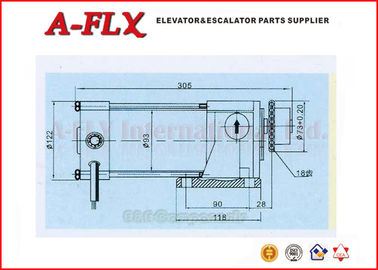 الكتريك هيتاشي باب المصعد للسيارات TOG-MS-3 المحرك مع DC 110V