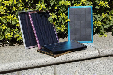 المحمولة السلطة لوحة للطاقة الشمسية البنك 5000mah شحن سريع للاي فون، آي باد ميني