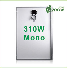 واحد وحة للطاقة الشمسية البلورية، 310W المضادة الزجاج العاكس اللاصق