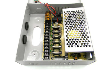 9 قناة CCTV توريد كاميرا الطاقة، 12V 5Amps الدوائر التلفزيونية المغلقة التيار الكهربائي صندوق