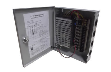 12V 5Amps الدوائر التلفزيونية المغلقة التيار الكهربائي الإطار 9 قناة CCTV كاميرا التيار الكهربائي