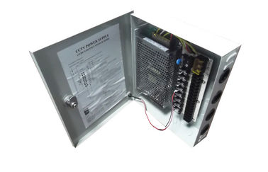 12V 5Amps الدوائر التلفزيونية المغلقة التيار الكهربائي الإطار 9 قناة CCTV كاميرا التيار الكهربائي