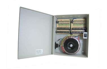 لوازم EN55011 الفئة ب CCTV الطاقة 400W 18 قناة، 50HZ / 60HZ
