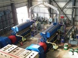 11000V ثابت/أرض ديزل أو ثقيل زيت الوقود أو غاز Genset محطة الطاقة