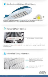 18000 تجويف صغير 165W عال قوة led شارع ضوء تركيب 6000K 5500K 3500K