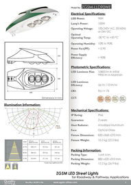 IP66 24V dc led شارع مصباح 110v 200v 230v, صمام ثنائيّ light-emitting