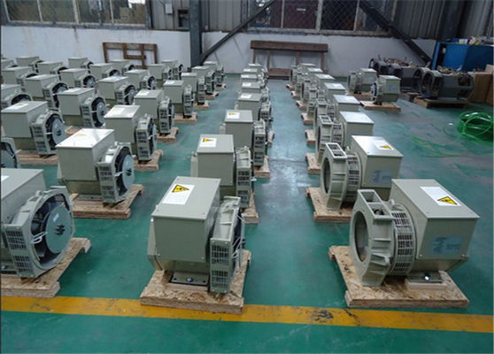 50HZ 3000RPM 3 المرحلة AC مولد ذاتية مثيرة 100٪ الأسلاك النحاسية